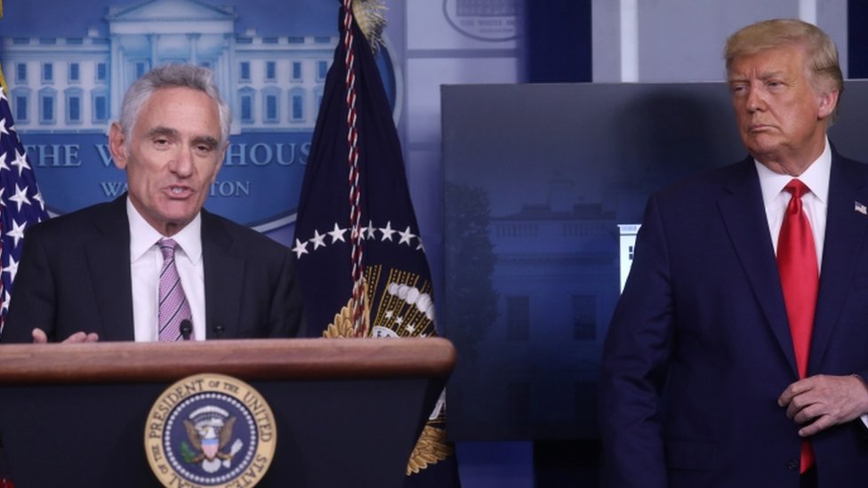 Trump’s COVID-19 advisor resigns !