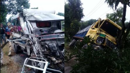 Two killed, 10 injured as truck-laguna collide in Rajshahi